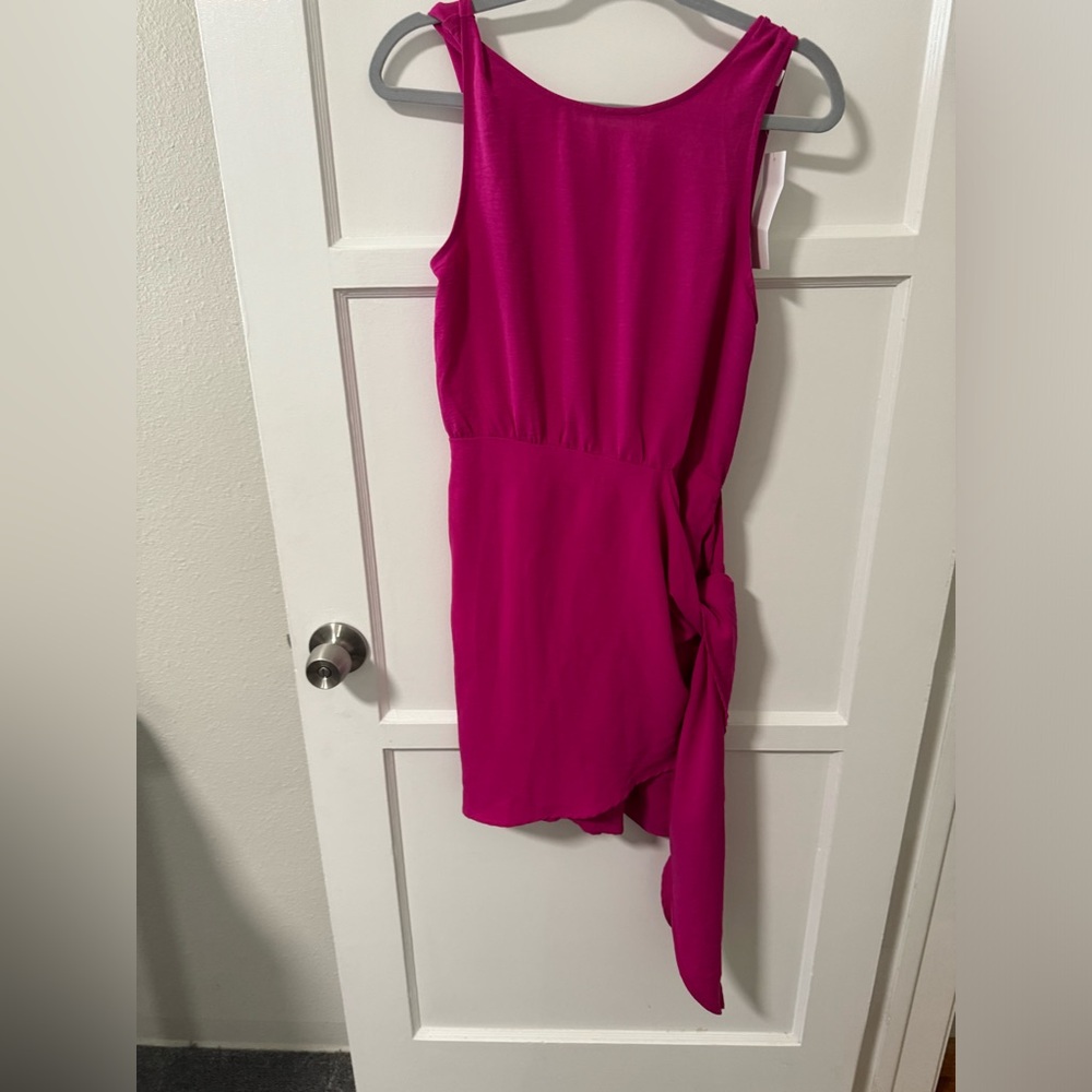 Pink short dress